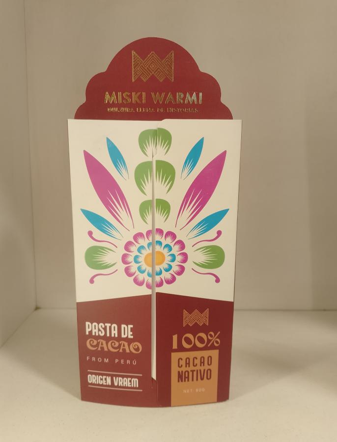 PASTA DE CACAO NATIVO  x 80gr
